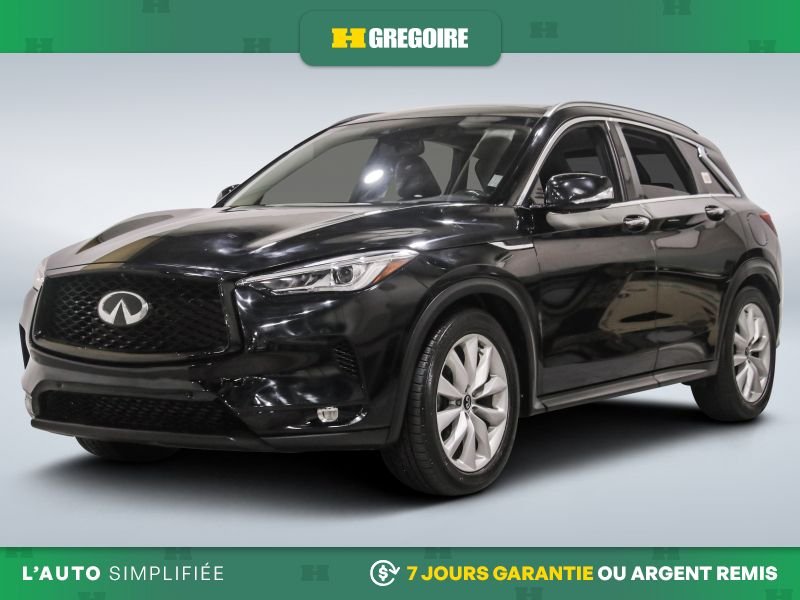 2019 Infiniti QX50 Essential AWD AUTO A/C CUIR TOIT NAV GR ELECT MAGS Black