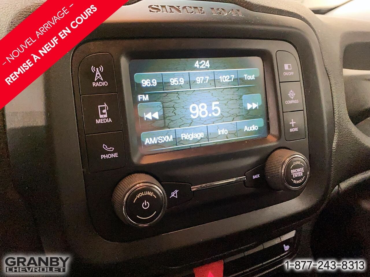 Jeep Renegade 4 RM, 4 portes, North | 25-1174A 2015 Orange Granby - photo #15