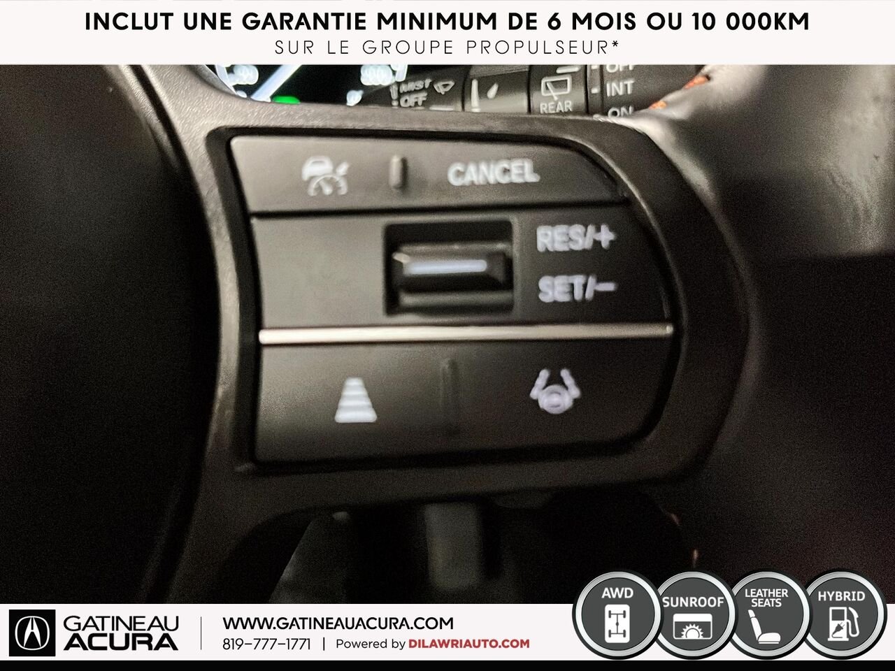 Honda CR-V hybride EX-L Traction Intégrale 2024 Bleu Gatineau - photo #12
