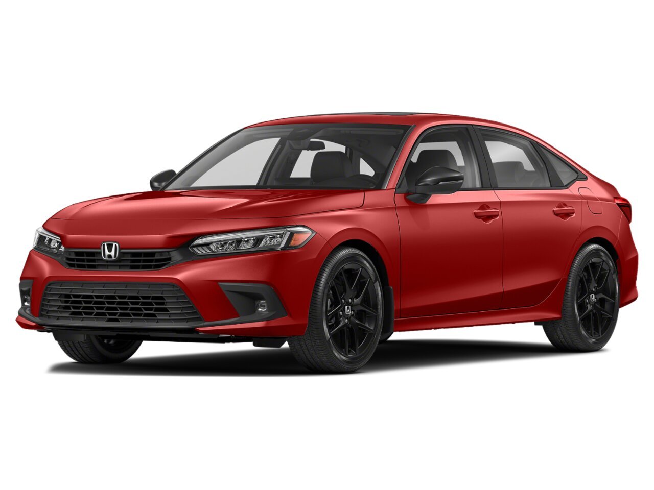Honda Civic Berline Sport 2024 Rouge rallye Saint-Eustache - photo #0