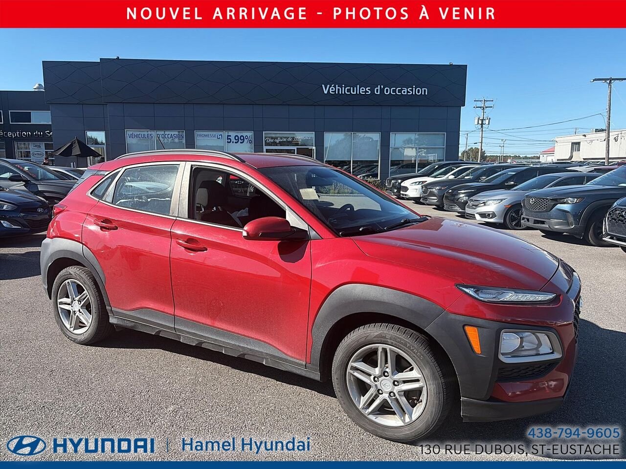 Hyundai Kona 2019 Rouge Saint-Eustache - photo #0