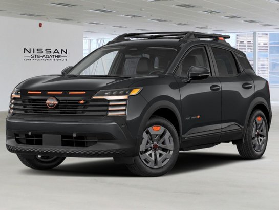 Nissan Kicks ROCK CREEK TI | CUIR | CAMÉRA 360° | VOLANT CHAUFFANT | DÉMARREUR À DISTANCE 2027 Super noir