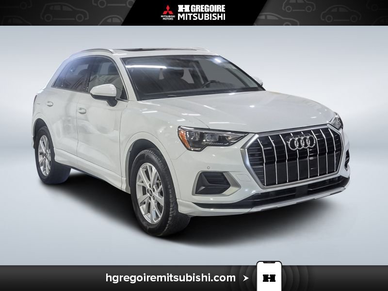Audi Q3 Progressiv *AWD* Cuir * Caméra * Mags * 2021 Blanc