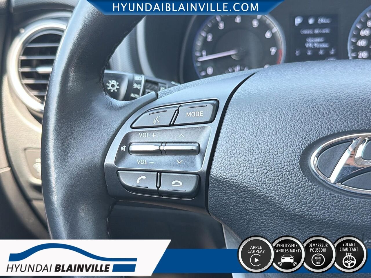 Hyundai Kona 2020 Noir Blainville - photo #13