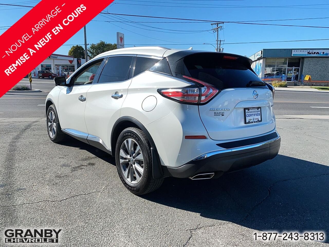 2015 Nissan Murano Traction intégrale 4 portes SL | 26-0881B White Granby - photo #6