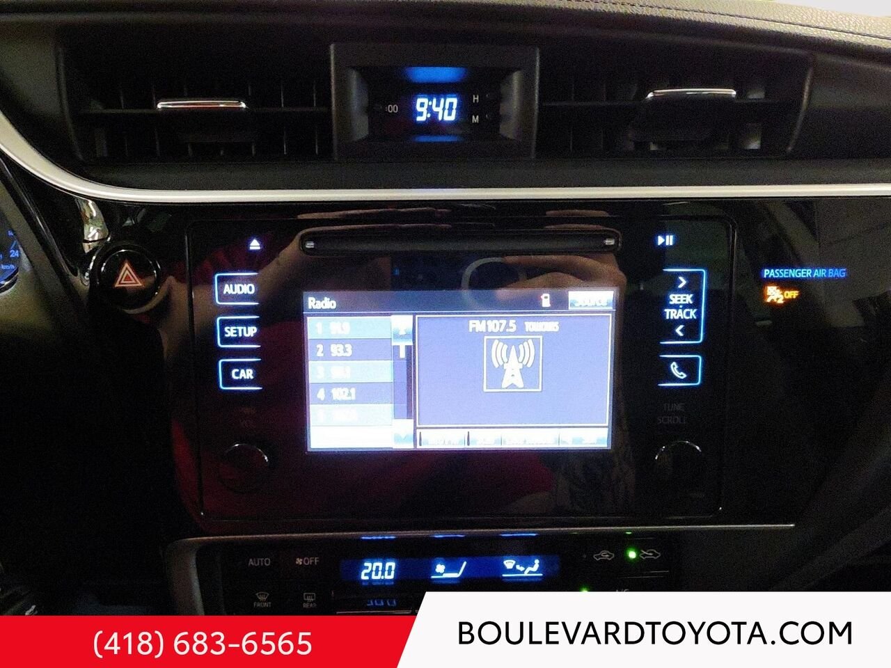 2019 Toyota Corolla 100250B-9 | SE, GROUPE AMÉLIORÉ Blue Québec - photo #12