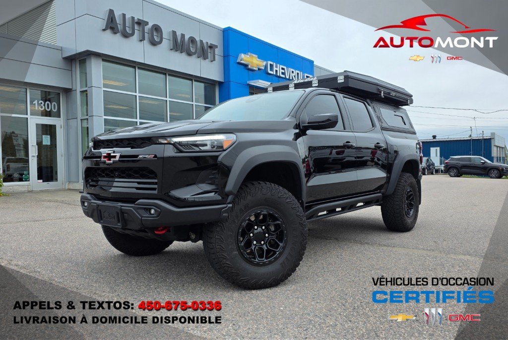 2025 CHEVROLET Colorado ZR2 Bison Alu-Cab Overland AEV Black Mont-Laurier - photo #0