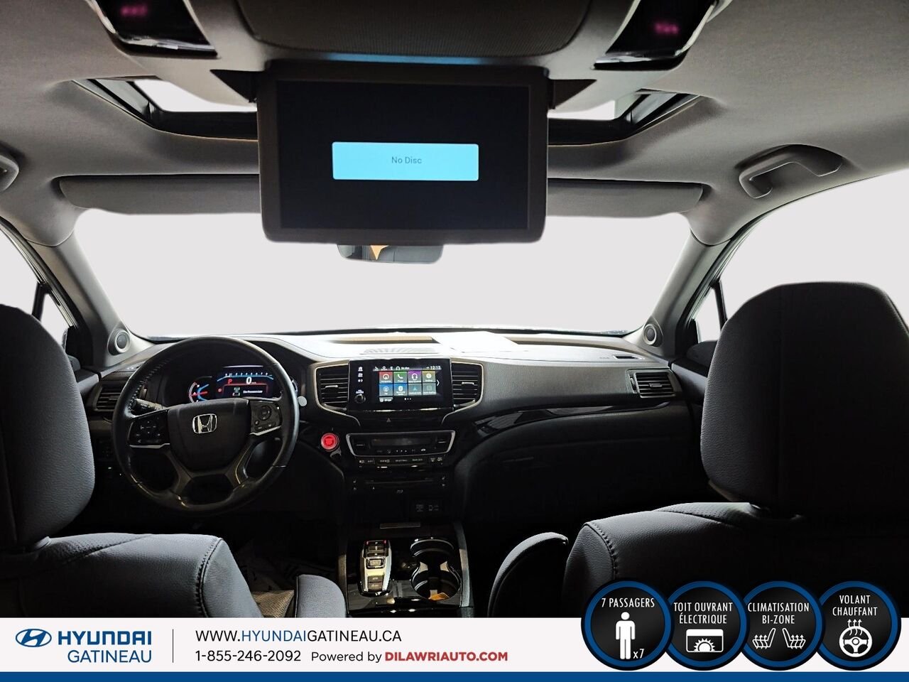 2021 Honda Pilot Touring 7 places TI*** cuir , navigation , bas millage *** Ottawa & Gatineau - photo #8