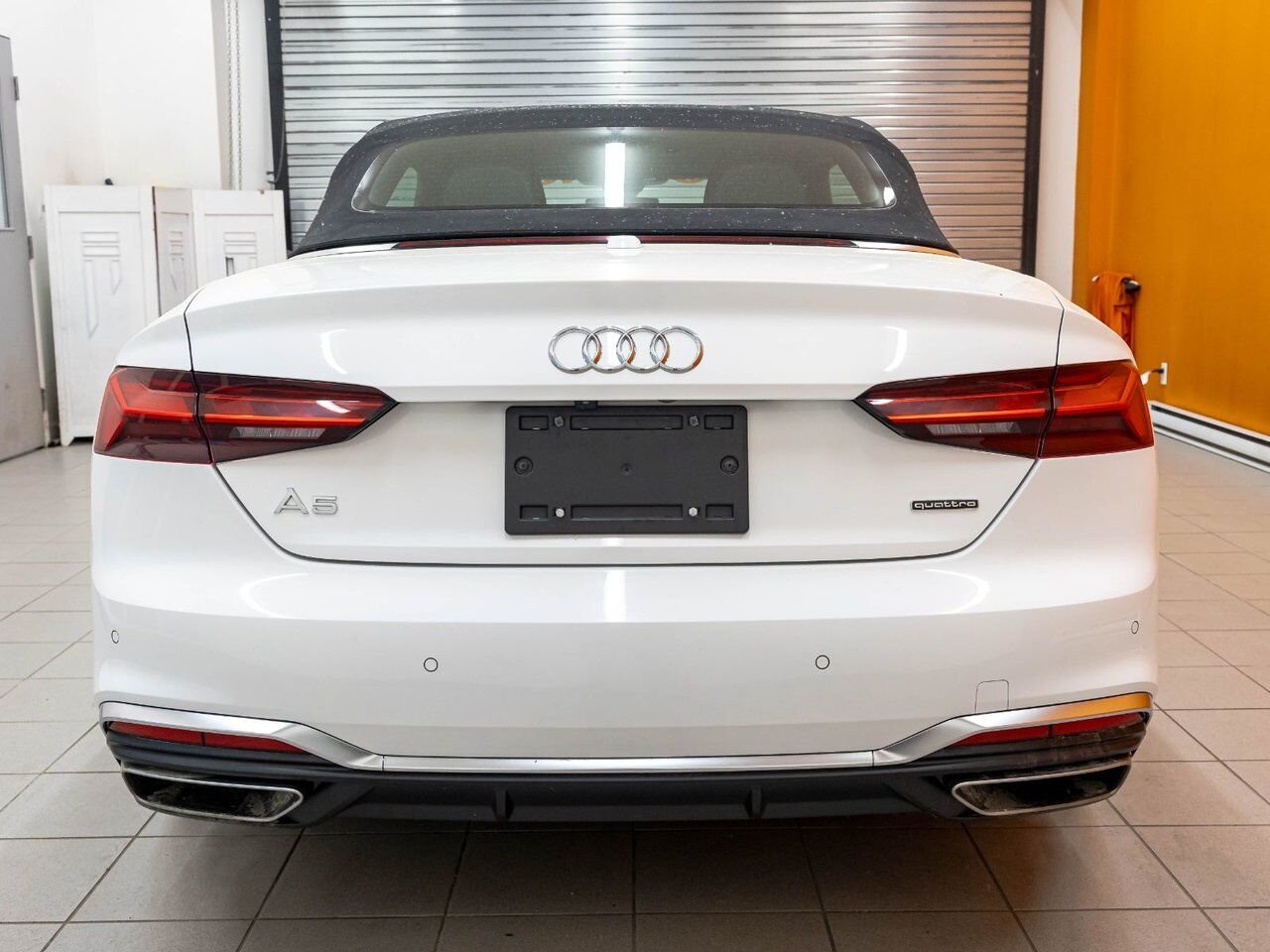 Audi A5 PROGRESSIV S LINE QUATTRO *NAV* CUIR SIÈGES CHAUFF 2021 Blanc Saint-Jérôme - photo #5