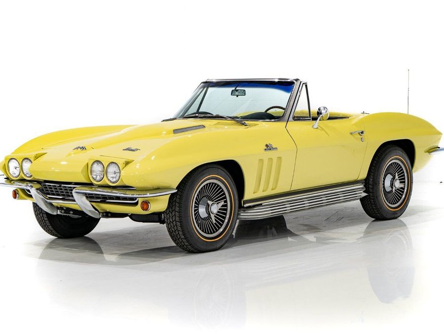 Chevrolet Corvette 1966 1966 Jaune