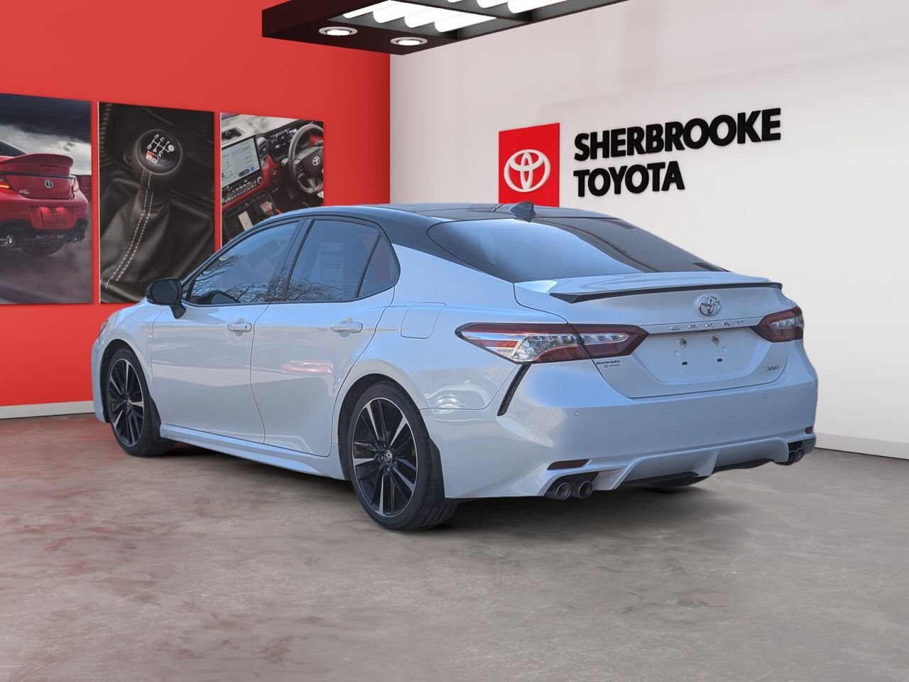 2020 Toyota Camry 4T1KZ1AKXLU042978 White Sherbrooke - photo #4