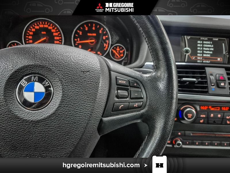 BMW X3 2014 Bleu Blainville - photo #22