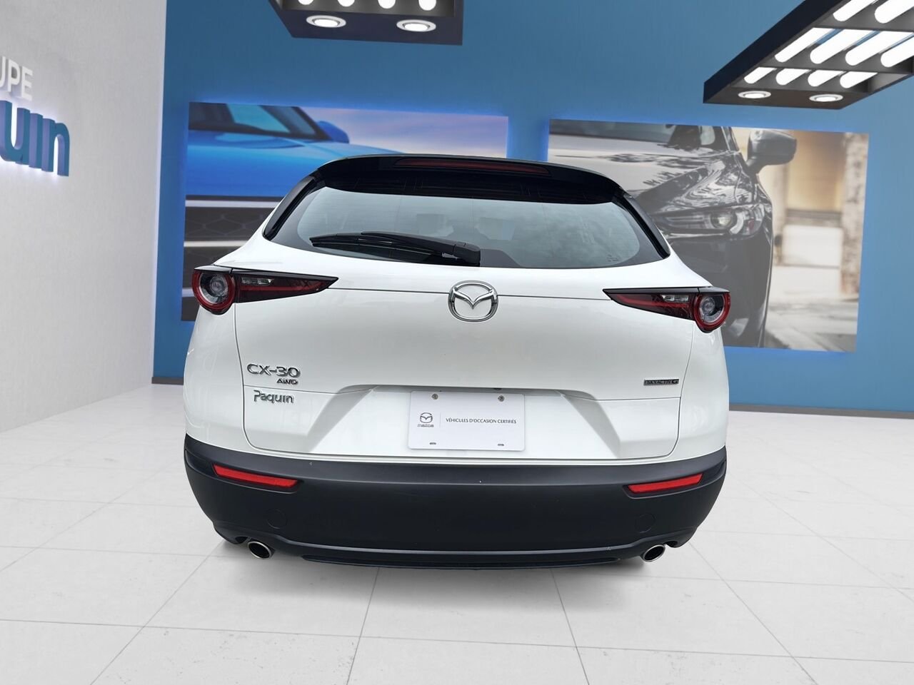 Mazda CX-30 2025 Blanc Rouyn-Noranda - photo #2