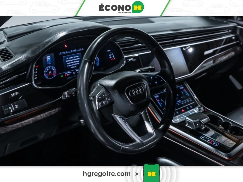 Audi Q8 2020 Gris Saint-Eustache - photo #9