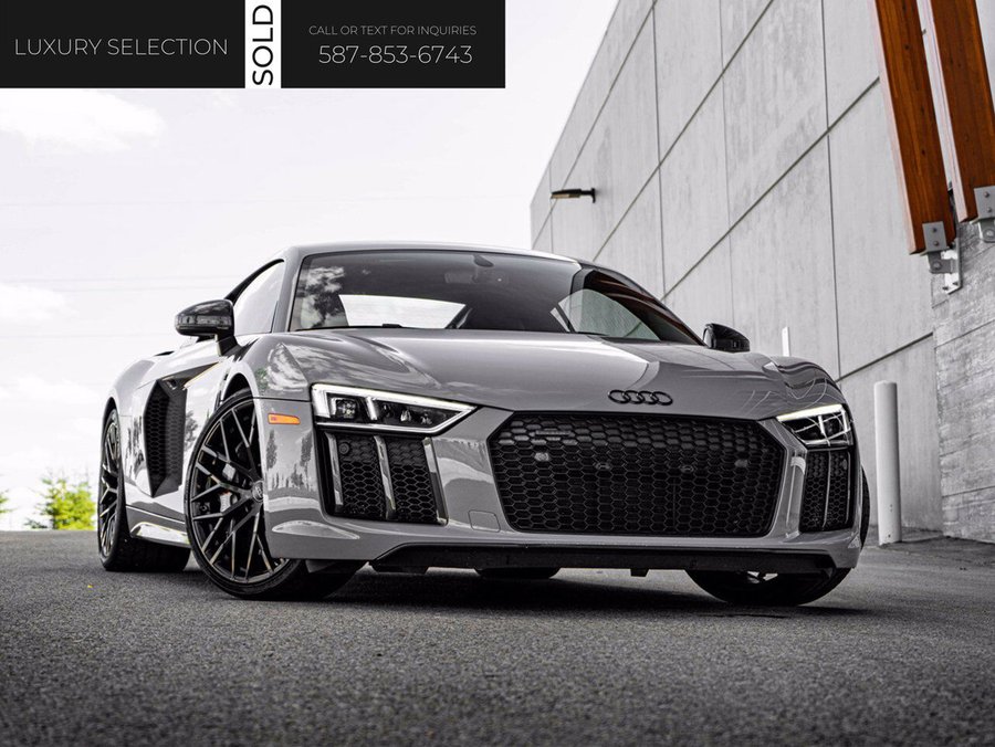 2017 Audi R8 V10 Plus Quattro Grey