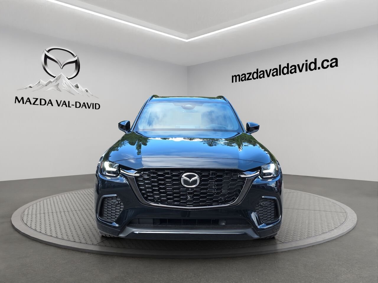 Mazda CX-70 hybride rechargeable GT TI 2026 Noir de jais mica Val-David - photo #8