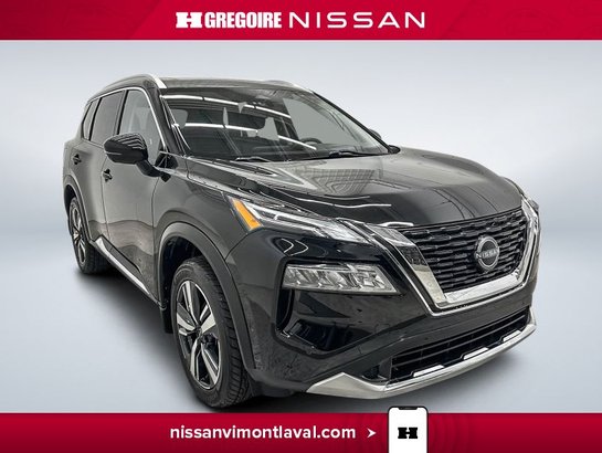 2023 Nissan Rogue Platinum AWD CUIR TOIT APARTIR DE 2.99% Black