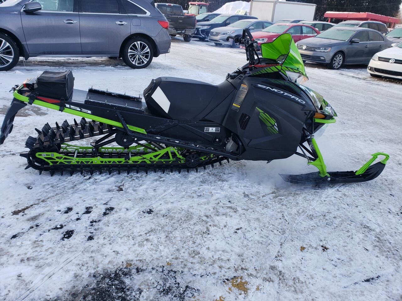 2019 Arctic Cat Snopro 800 Green  - photo #6