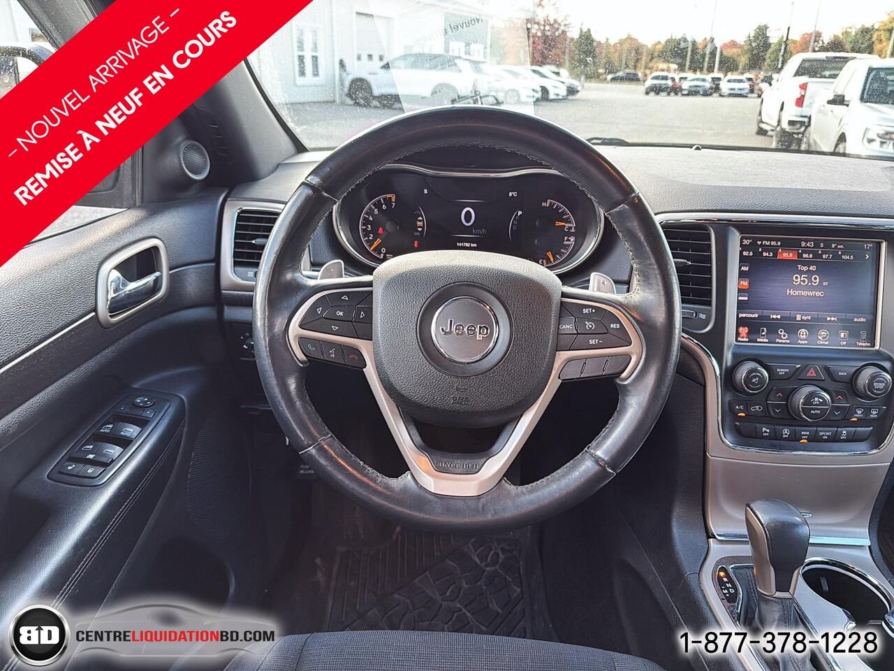 Jeep Grand Cherokee Laredo 4X4 | BD0446 2016 Gris Granby - photo #11