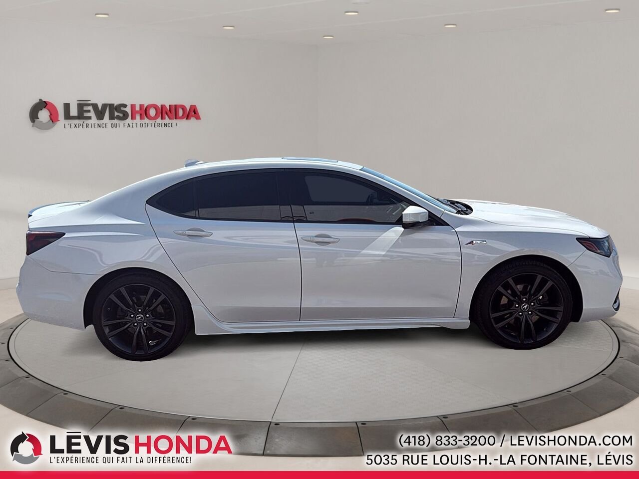 2020 Acura TLX Elite A-Spec SH-AWD Élite A-Spec berline SH-AWD White Lévis - photo #6
