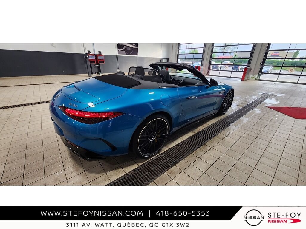 Mercedes-Benz SL-Class AMG SL 63 Roadster IMPECCABLE COMME NEUF 2023 Bleu Ste-Foy - photo #14