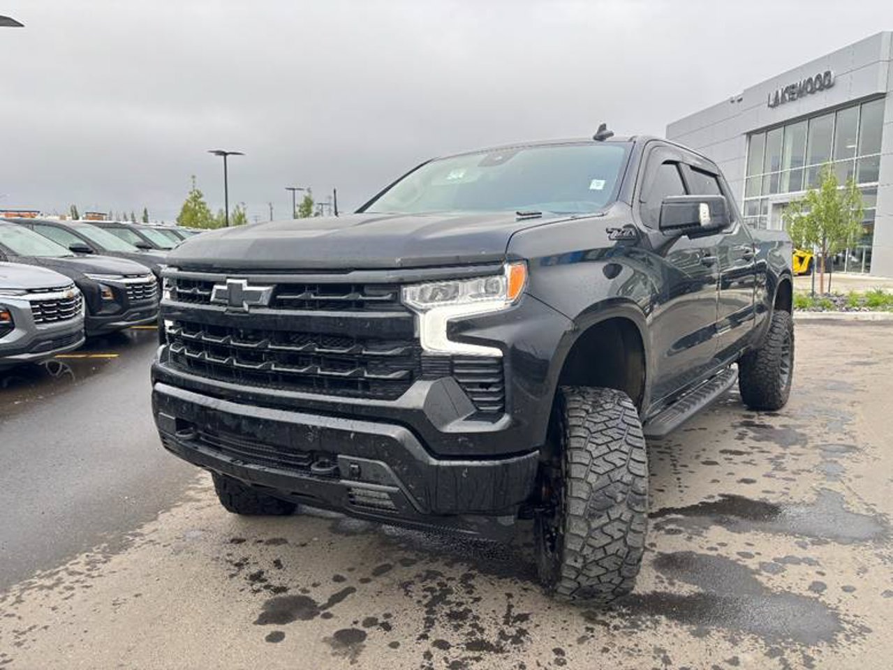 2024 Chevrolet Silverado 1500 4WD Crew Cab 147 RST Black Sherwood Park - photo #2
