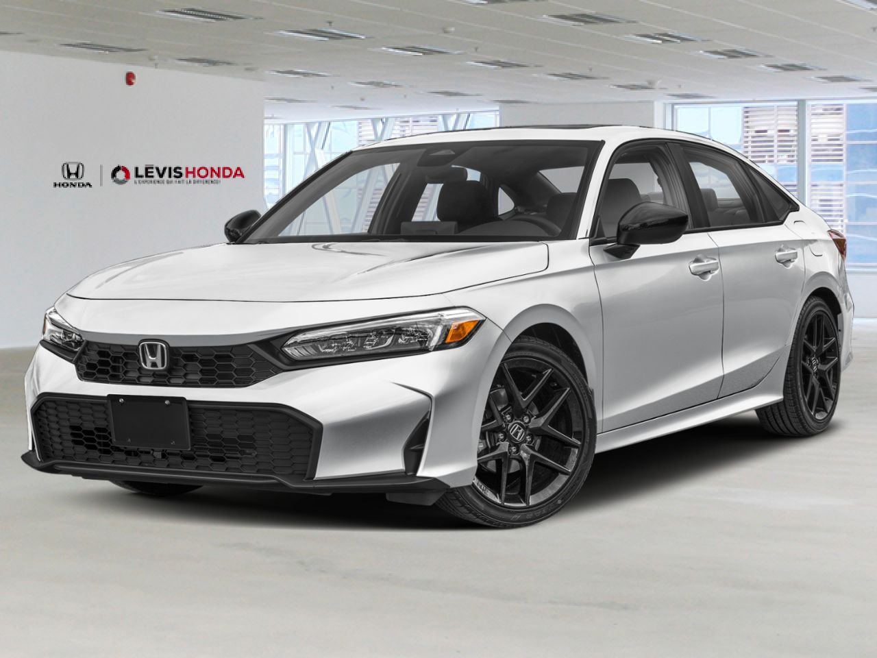 2026 Honda Civic Sedan Sport CVT Platinum White Pearl Lévis - photo #0