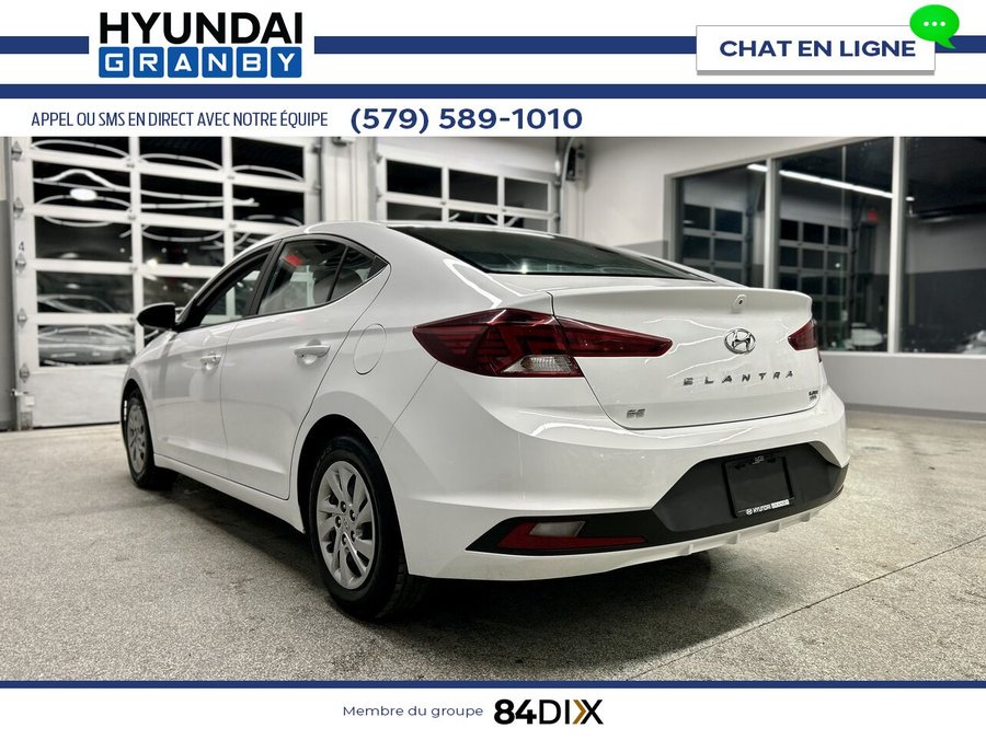 Hyundai Elantra Essential 2020 Blanc