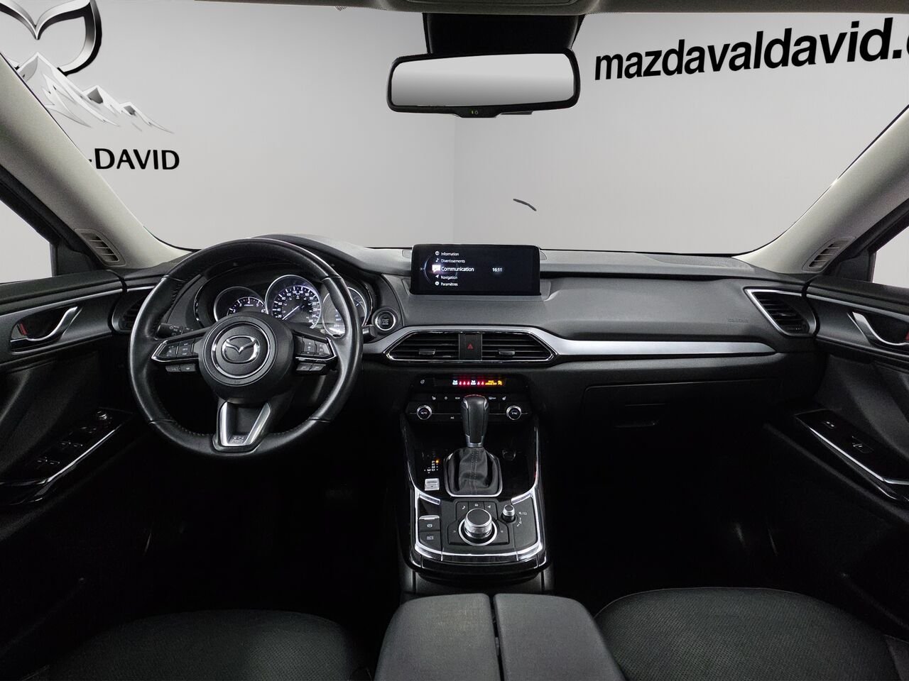 2023 Mazda CX-9 GS-L TI, 7 passagers, Apple carplay, Toit ouvrant, volant chauffant White Val-David - photo #8