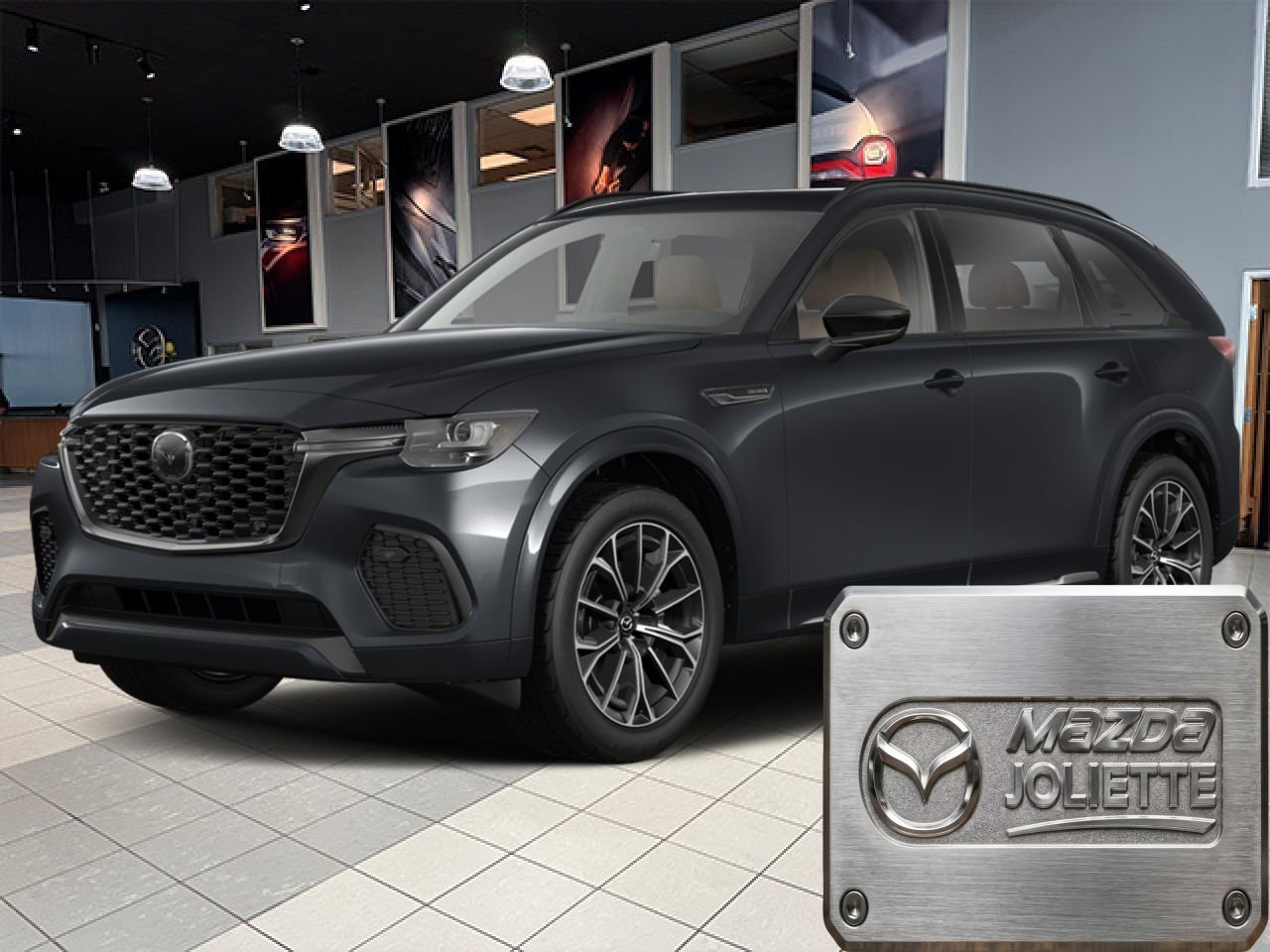 2026 MAZDA CX-70 MHEV Jet Black Mica Notre-Dame-des-Prairies - photo #0