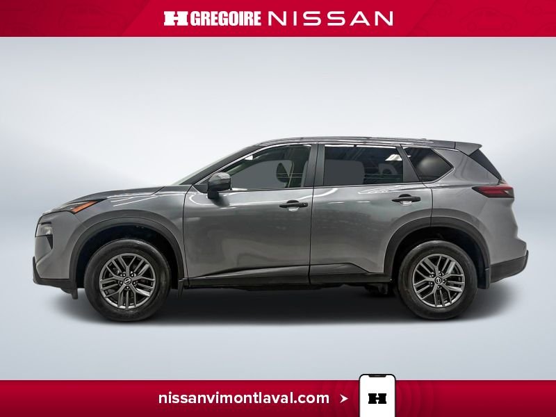 Nissan Rogue VY3651 | S AWD CARPLAY CAMERA A PARTIR DE 2.99% 2024 Gris Laval - photo #4