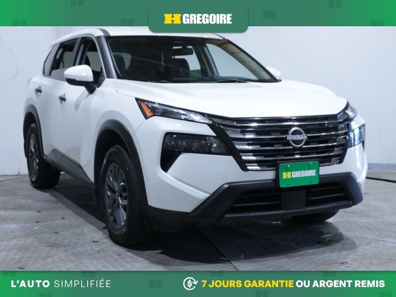 2024 Nissan Rogue S AWD AUTO AC MAGS CAM RECULE BLUETOOTH White