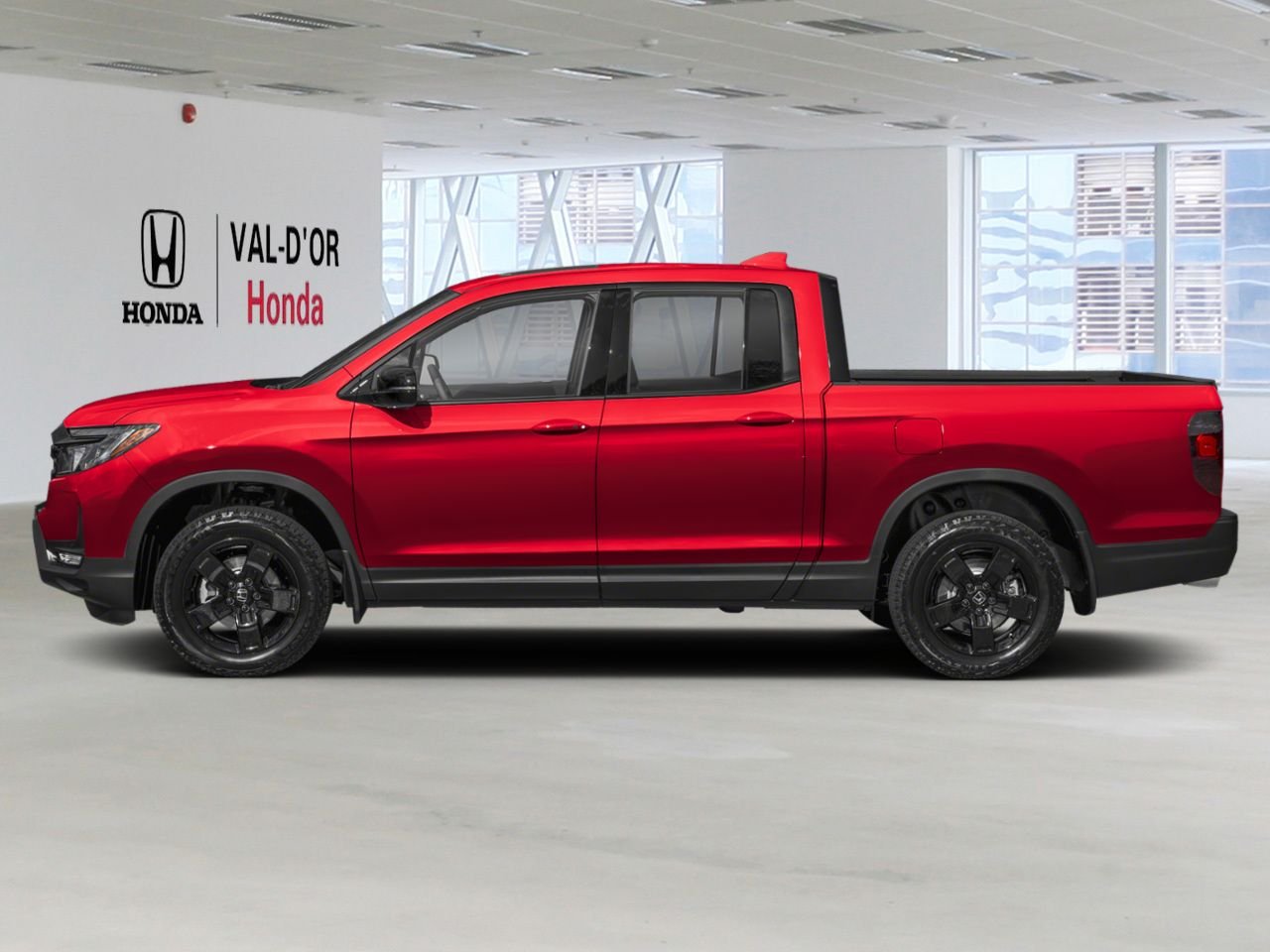 2026 HONDA Ridgeline Black Edition Traction Intégrale Radiant Red Metallic II Val-d'Or - photo #1