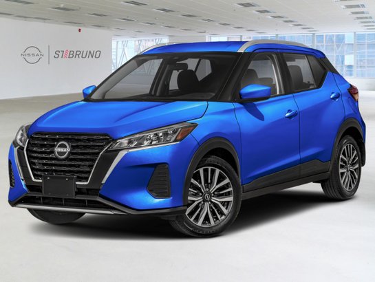 Nissan Kicks Play SV TA 2025 Bleu électrique métallisé