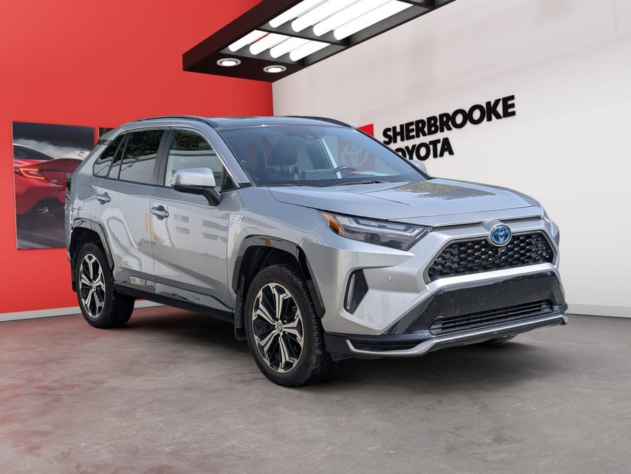 Toyota RAV4 Prime XSE PRIME GR. TECHNO/SIÈGES CHAUFFANTS/TOIT OUVRANT/VOLANT CHAUFFANT/AC BIZONE 2022 Argent