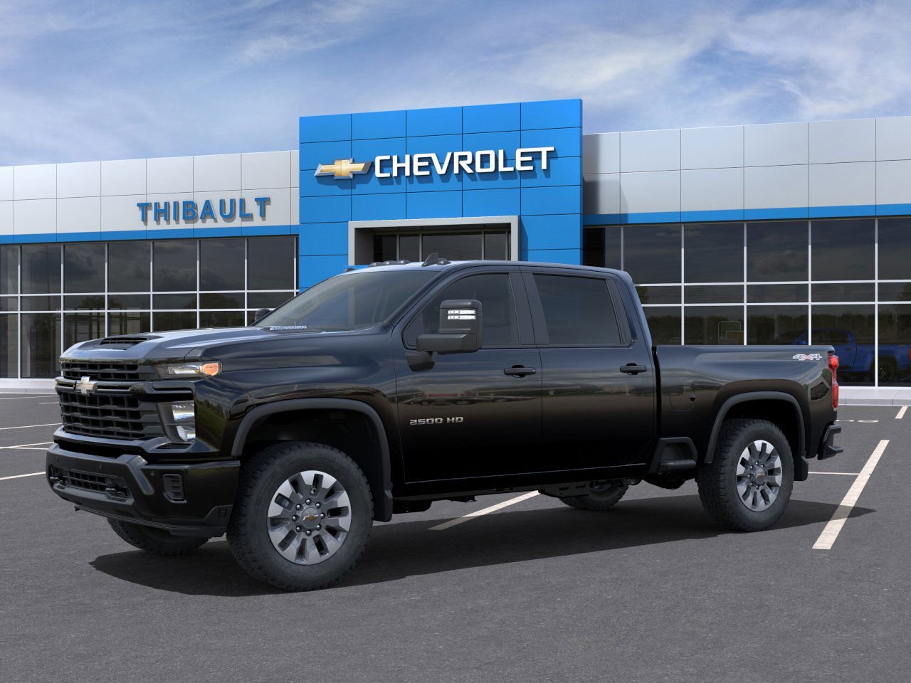 Chevrolet Silverado 2500HD Personnalisée 2025 Noir Saint-Eustache - photo #1