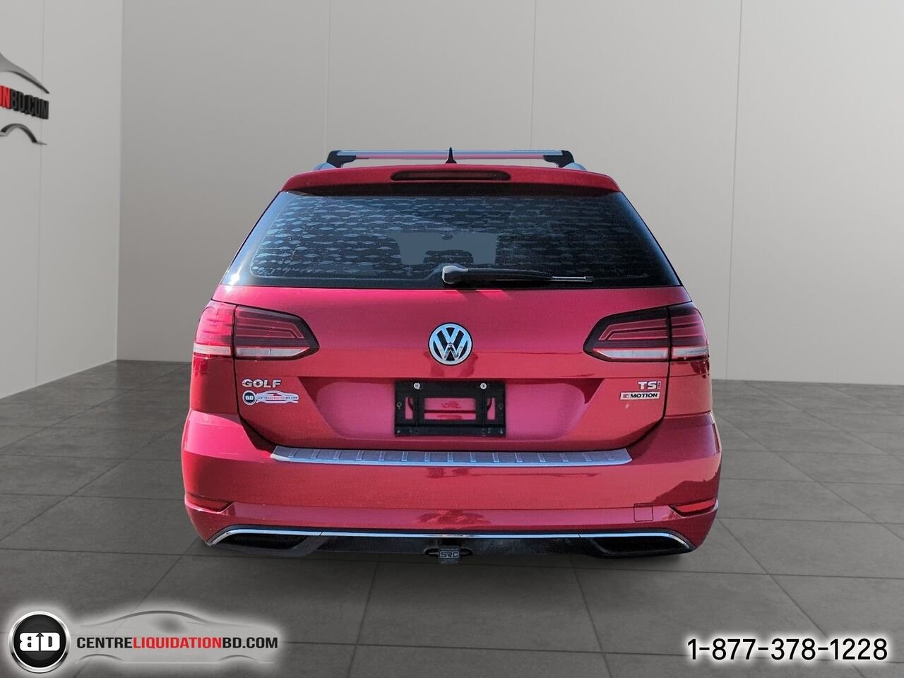 2018 Volkswagen Golf SportWagen Trendline DSG 4MOTION | BD0395 Red Granby - photo #6
