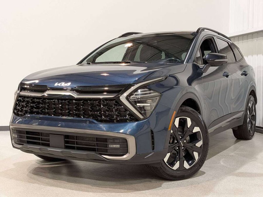 Kia Sportage X-Line Limited AWD w/Green Interior 2023 Bleu