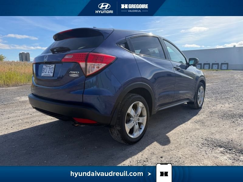 2016 Honda HR-V Blue Saint-Eustache - photo #5