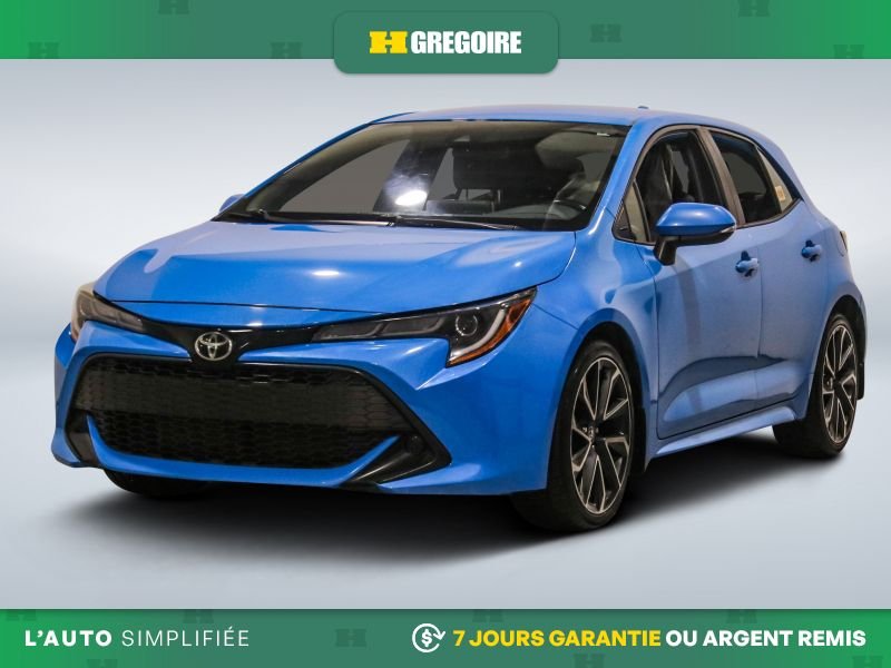 Toyota Corolla 822687 | SE CVT AUTO AC GR ELECT MAGS CAM RECUL BLEUTOOTH 2020 Bleu Laval - photo #2