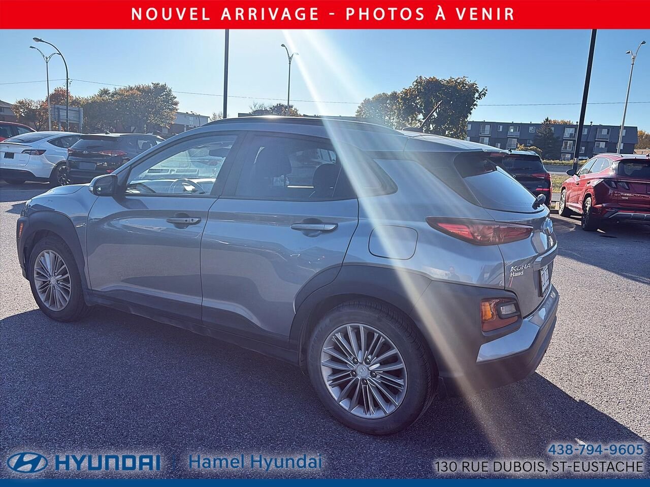 Hyundai Kona 2019 Argent Saint-Eustache - photo #3