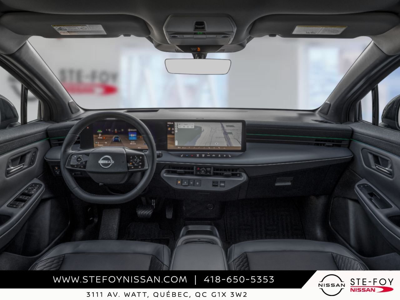 2026 NISSAN LEAF Red Metallic/Black Ste-Foy - photo #4