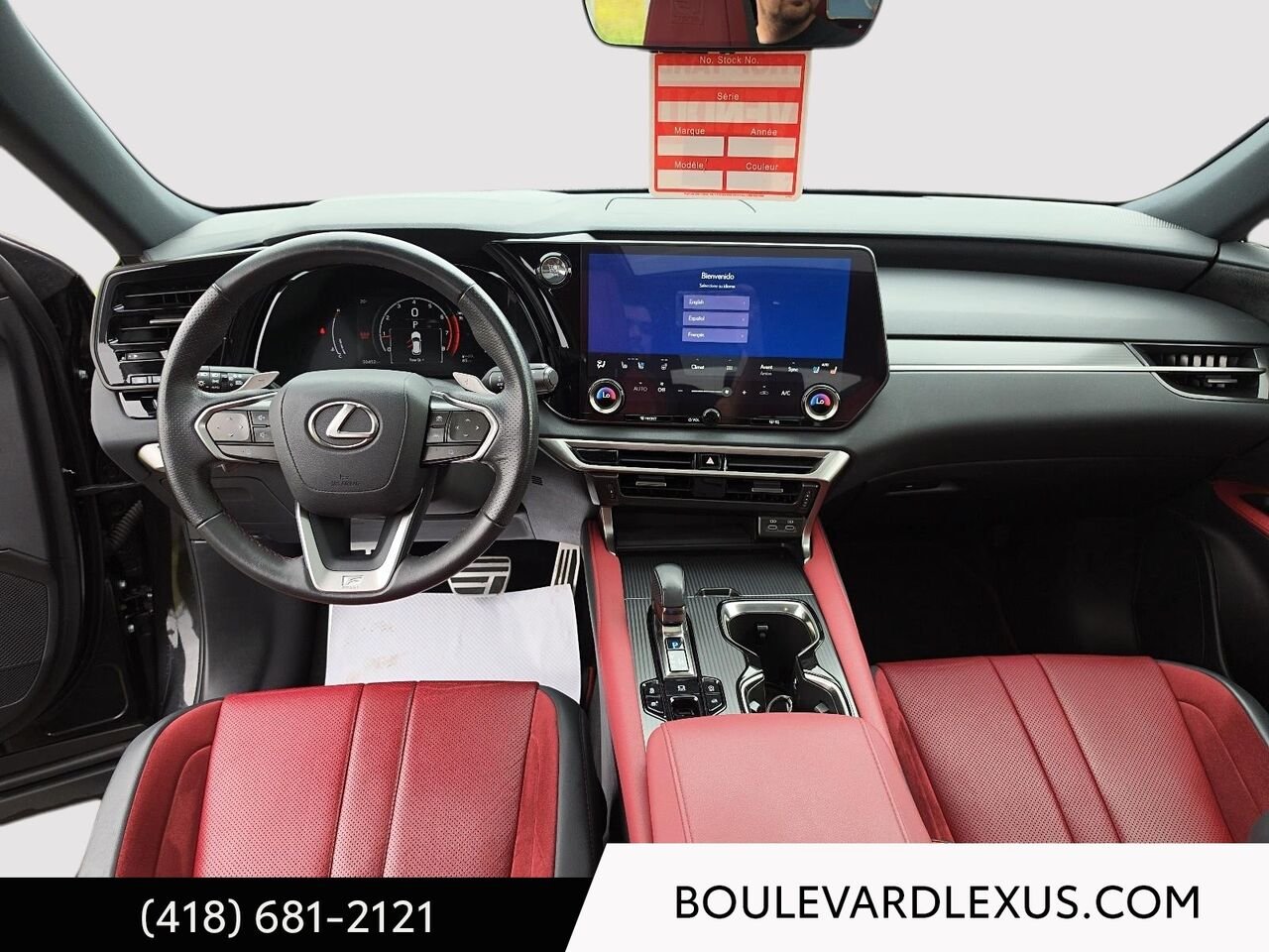 2024 Lexus RX 19858A | RX 350 BA Black Quebec - photo #17