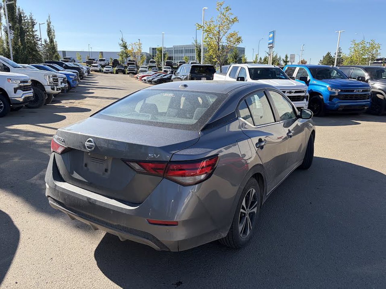 2023 Nissan Sentra SV CVT Grey Sherwood Park - photo #4
