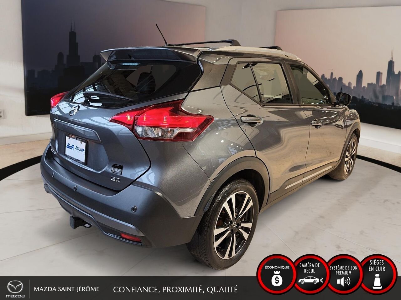 Nissan Kicks 2020 Bleu Ste-Agathe des Monts - photo #5