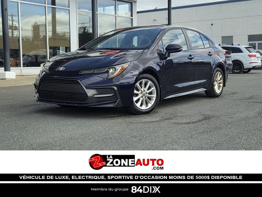 Toyota Corolla SE 1 SEUL PROPRIÉTAIRE 2021 Bleu