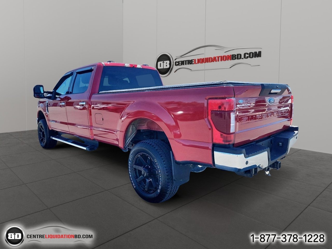 2020 Ford Super Duty F-250 SRW XLT cabine 6 places 4RM caisse de 8 pi | A8703 Red Granby - photo #7