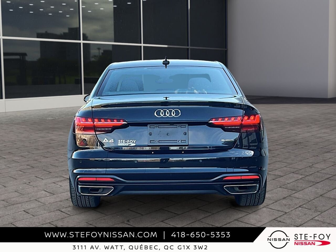 2024 Audi berline A4 Black Ste-Foy - photo #4