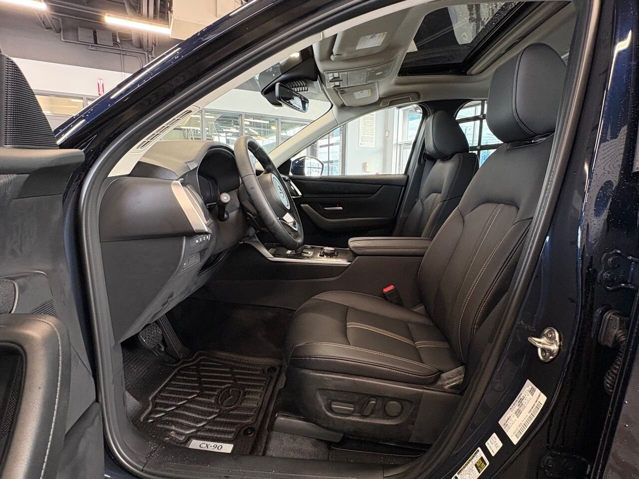 MAZDA CX-90 hybride rechargeable GS-L TI 2026 Bleu cristal foncé mica Châteauguay - photo #13
