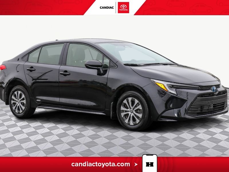 Toyota Corolla TR02484 | Hybrid LE AWD - MAGS - CLIM AUTOM - SIÈGES CHAUFFA 2024 Noir Laval - photo #0